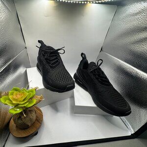 Nike Air Max 270 Triple Black Sneakers | Women Athletic Running Shoes | Comforta